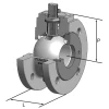 Stalen Pekos compact kogelkraan&nbsp;&nbsp;|&nbsp;&nbsp;KP-2530